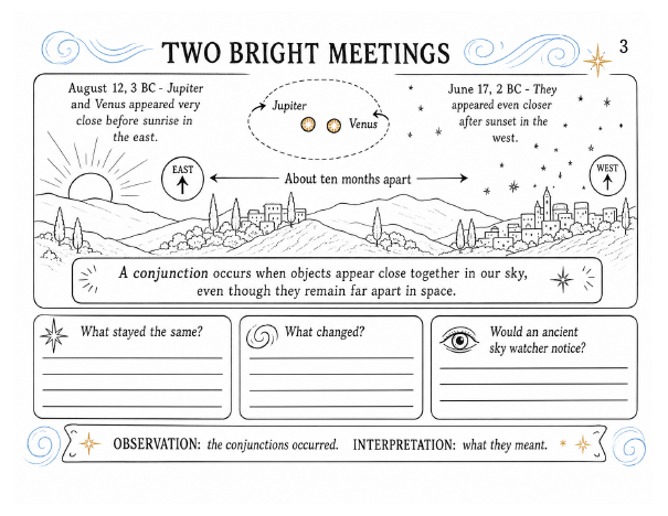 Illustrated Van Gogh unit-study sample page 2